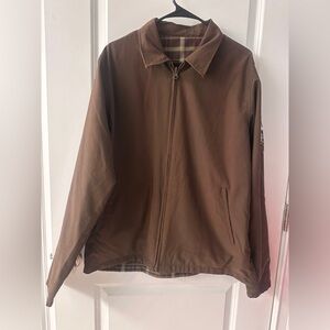 Vintage Rusty Surfboard Men’s Large reversible jacket
